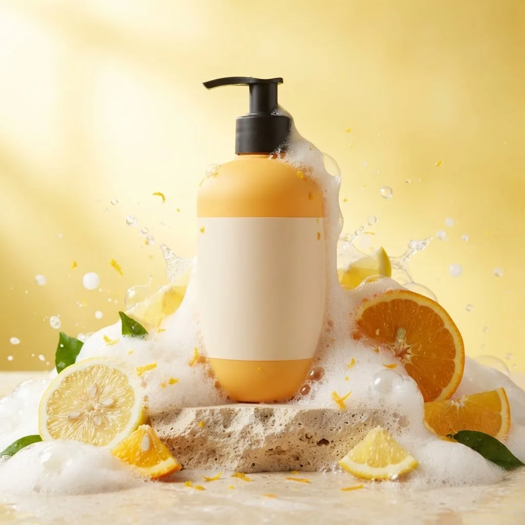 Mit Nano Banana 2 Lite erzeugtes Beispiel für Beauty-Anzeigenvarianten